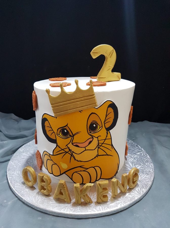 LION KING BIRTHDAY CAKE | THE CRVAERY CAKES